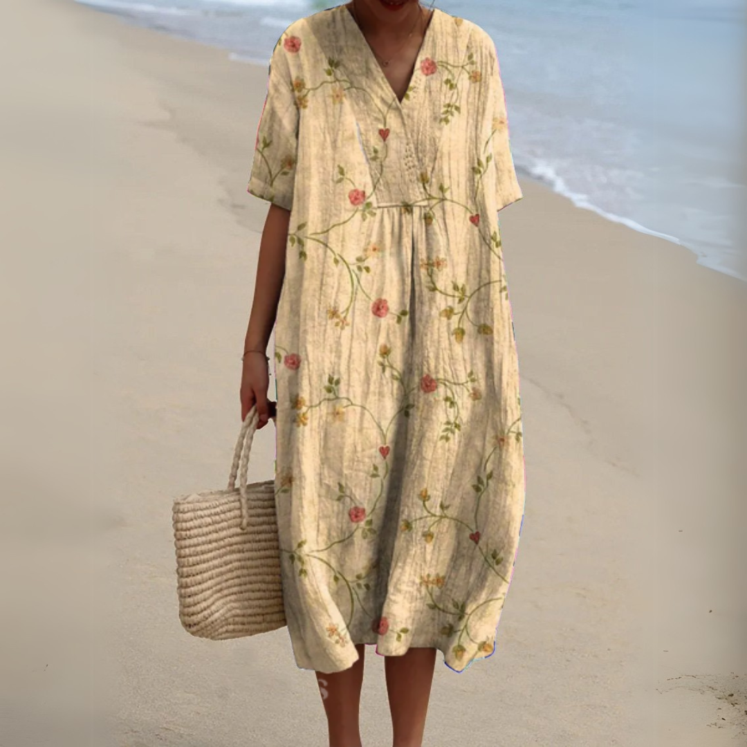 Elegant Floral Dress