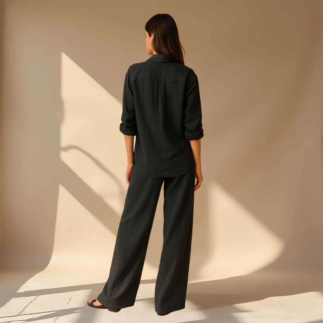 Minimalist Two-Piece Set – Shirt & Pants