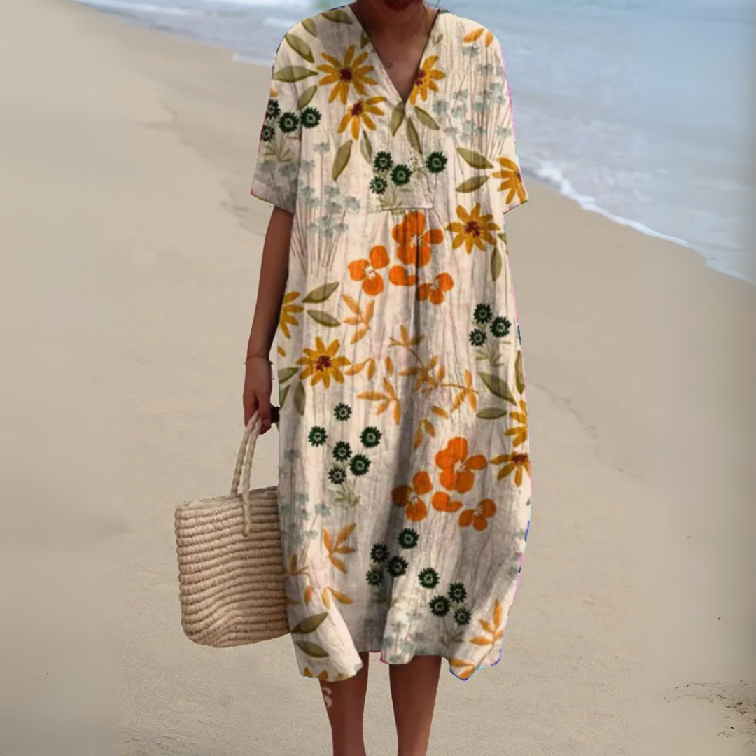 Elegant Floral Dress