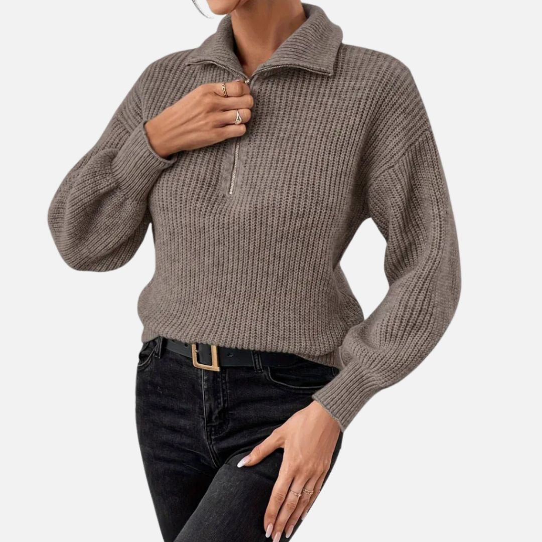 Half-Zip Sweater