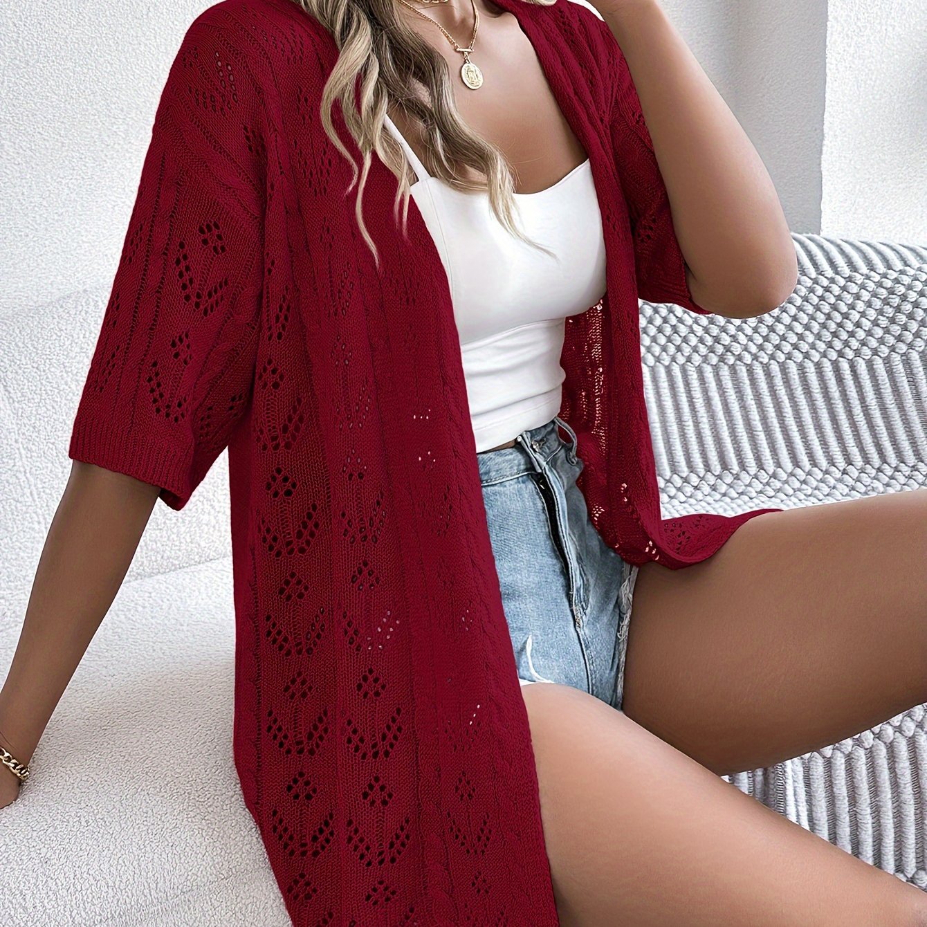 Lightweight Lace Cardigan