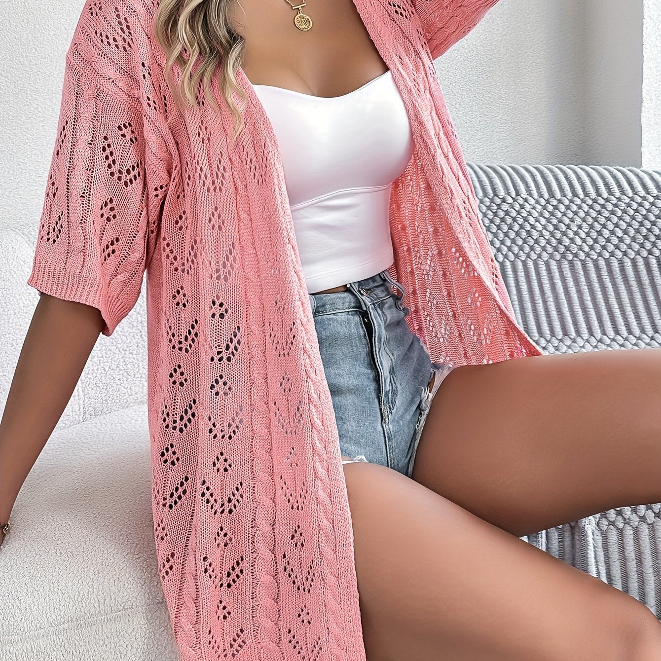 Lightweight Lace Cardigan