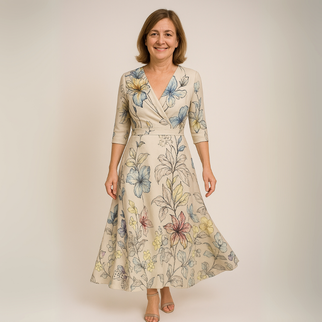 Luxe Floral Dress