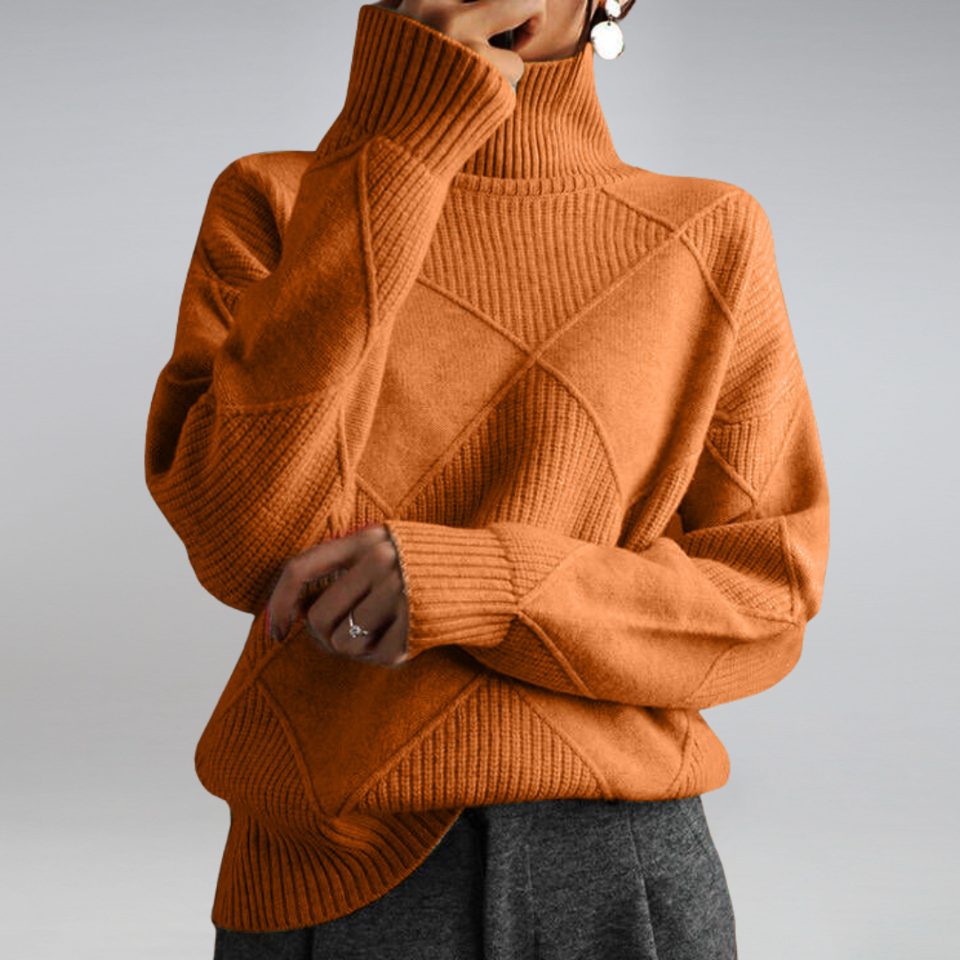 Diamond Knit Pullover