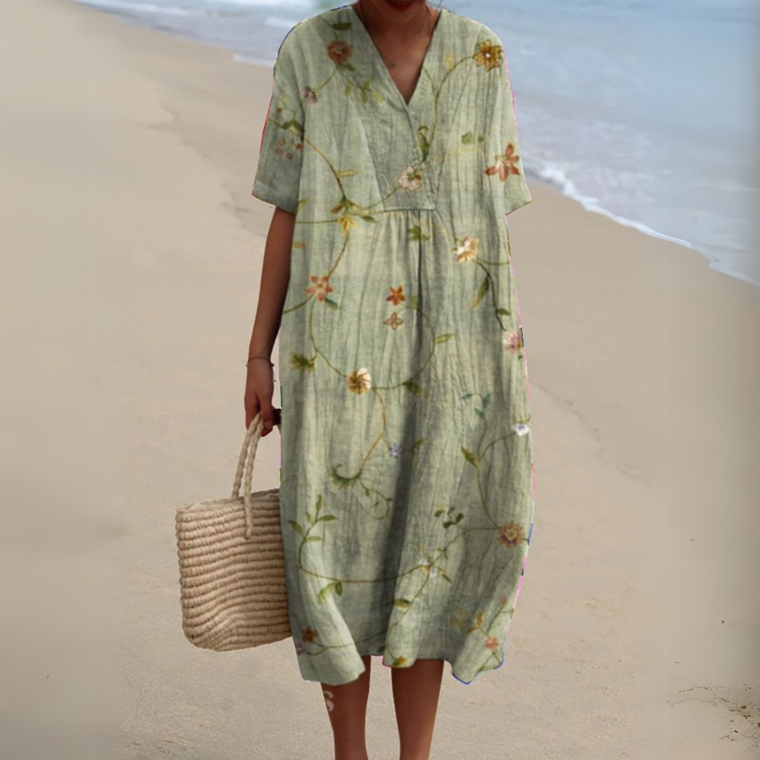 Elegant Floral Dress