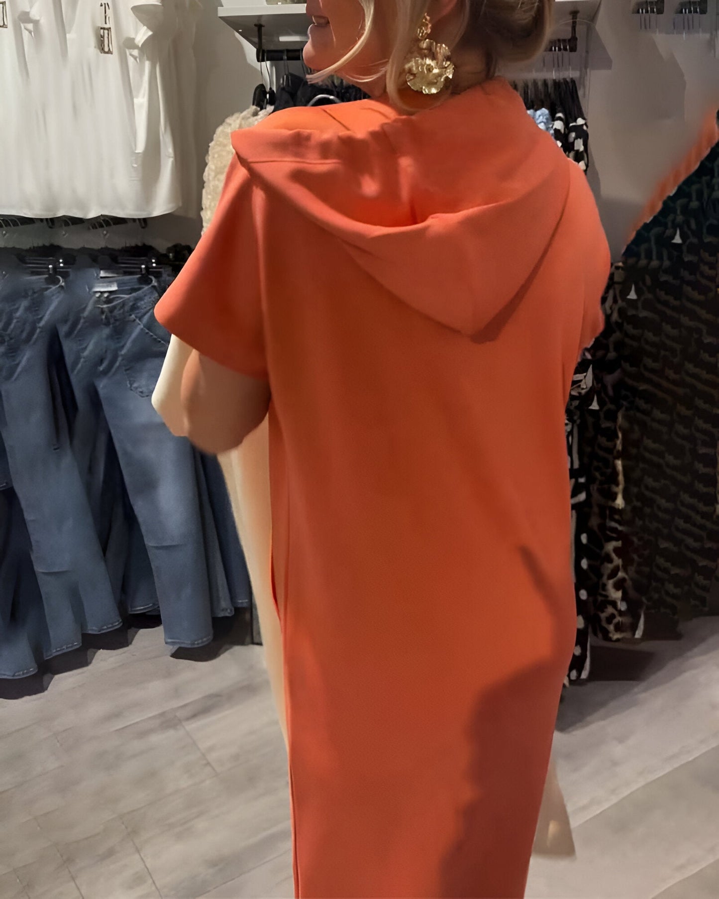 Casual Hoodie Dress