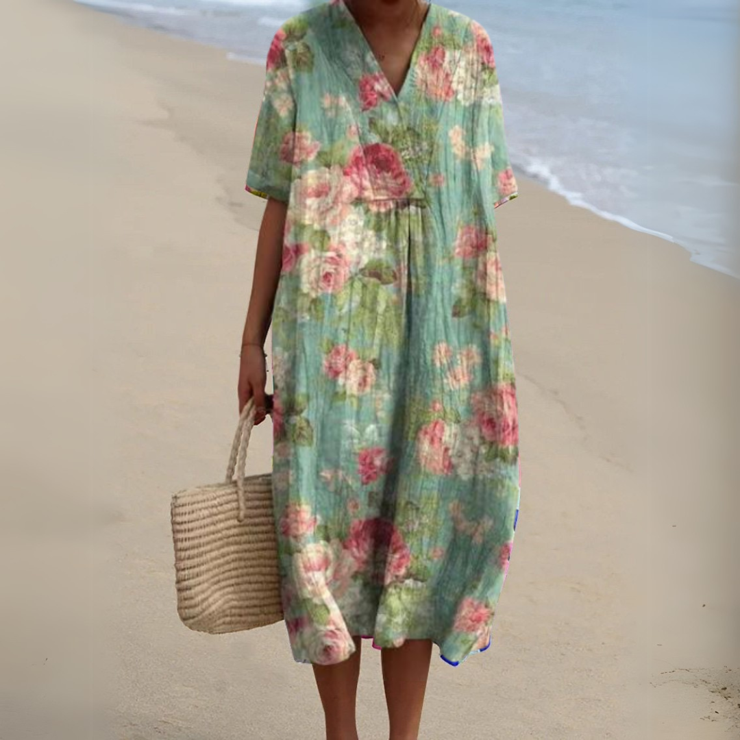 Elegant Floral Dress