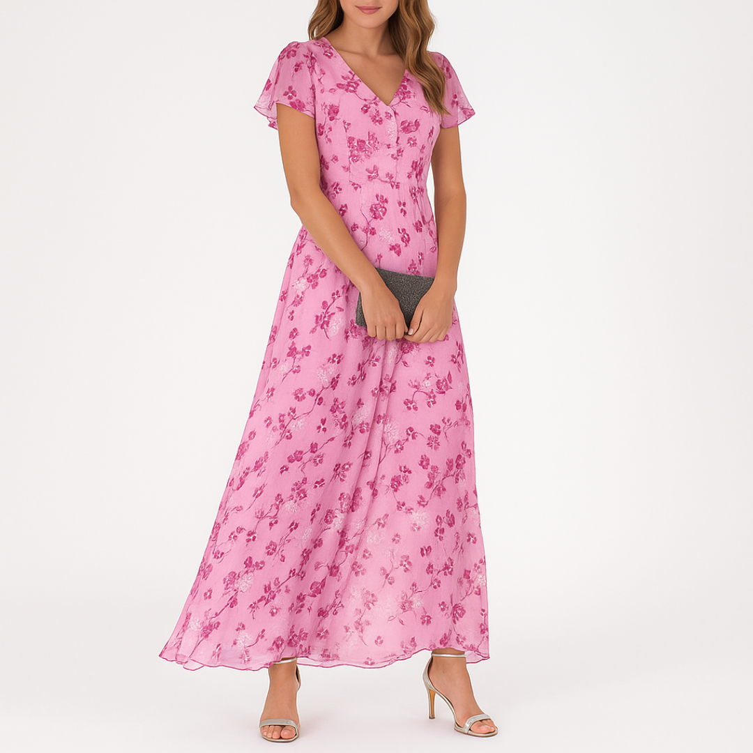 Elegant Belly-Covering Dress