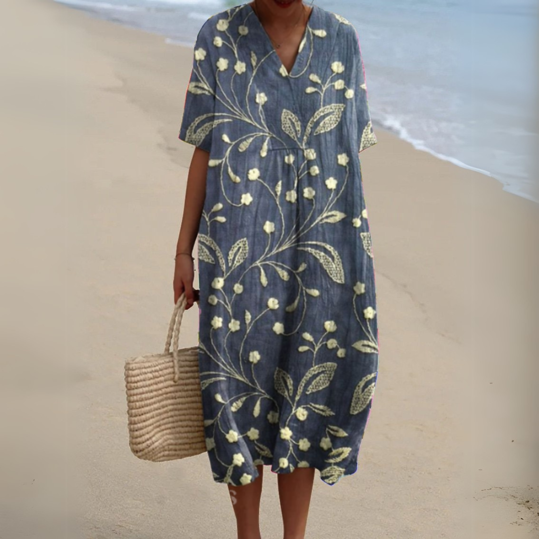 Elegant Floral Dress