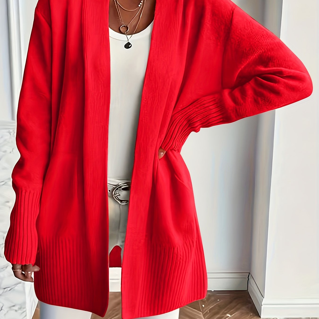 Cozy Knit V-Neck Cardigan
