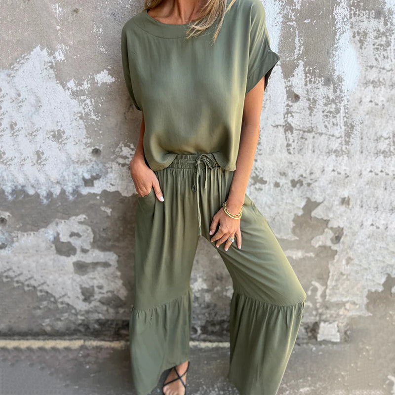 Elegant Two-Piece Summer Set