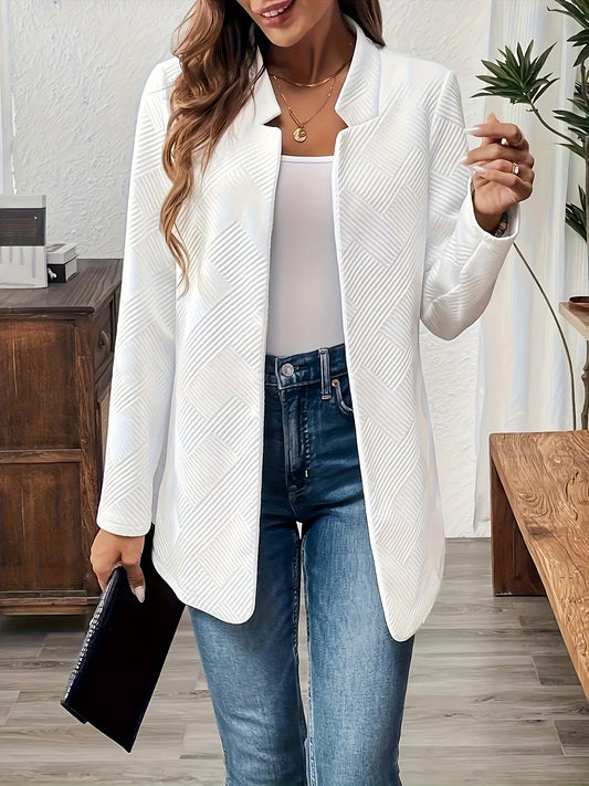 Lightweight Open Front Blazer