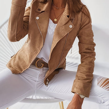 Slim Fit Zipper Jacket