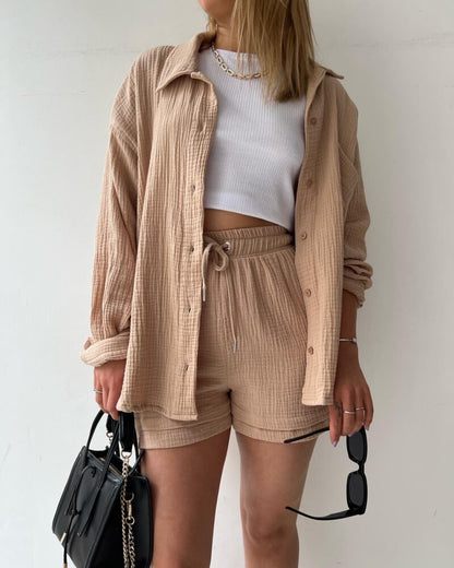 Cotton Two-Piece Set