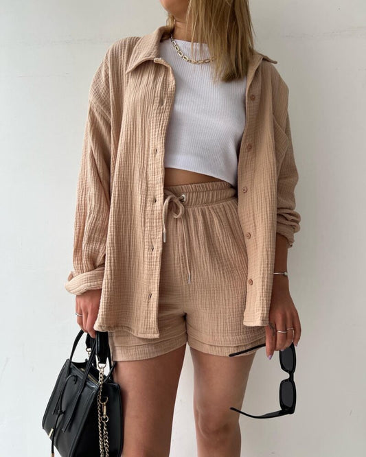 Cotton Two-Piece Set