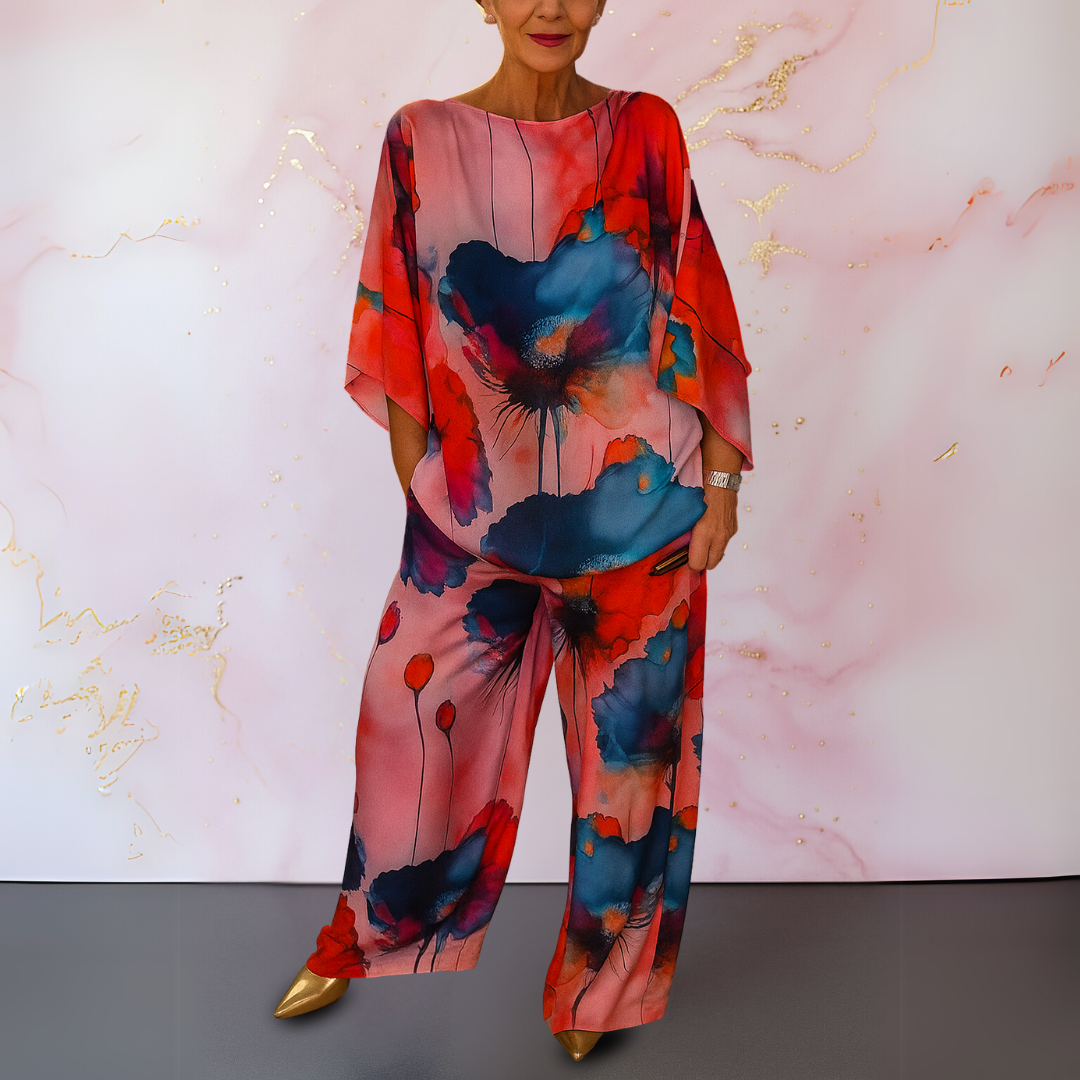 Satin Two-Piece Set