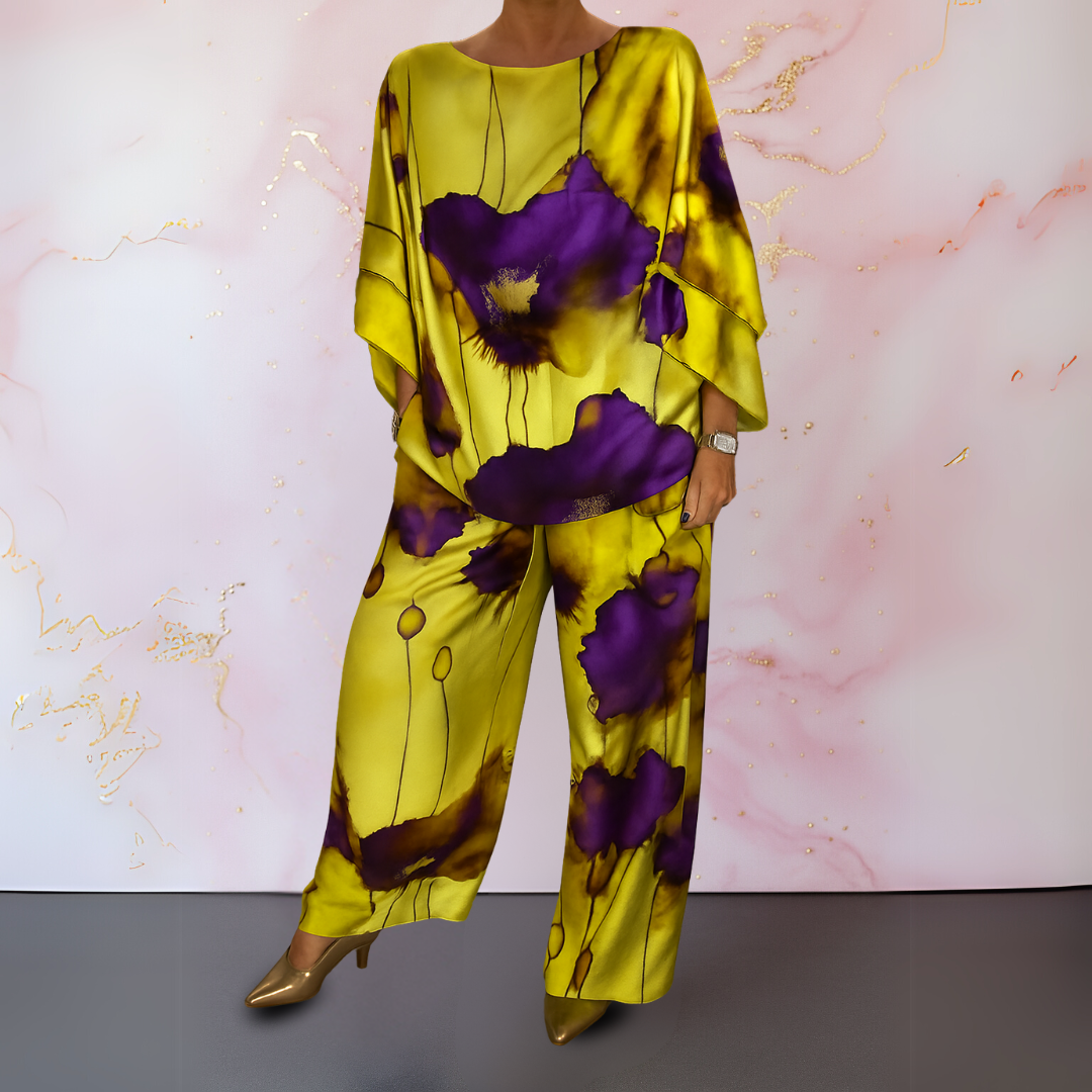 Satin Two-Piece Set