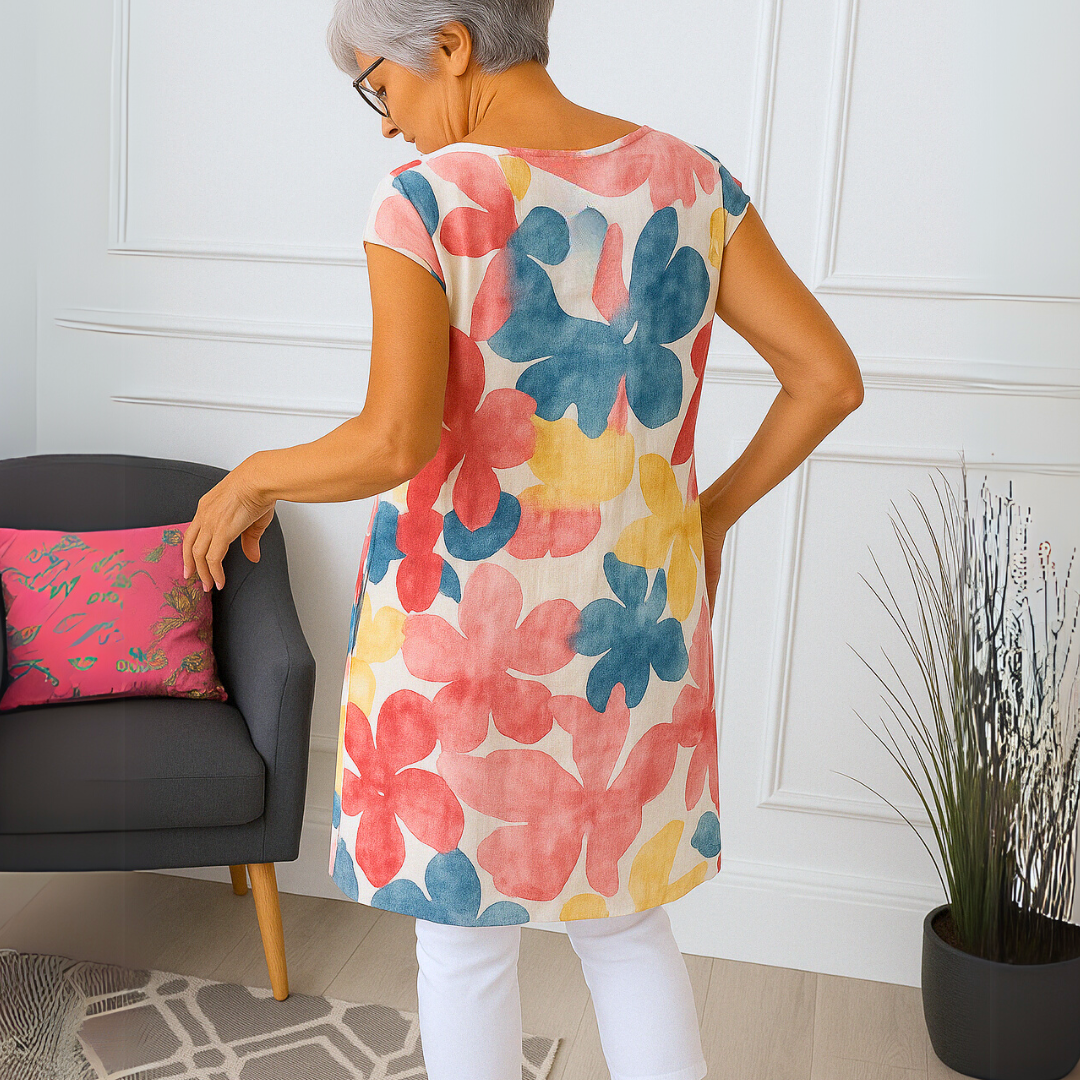 Elegant Round Neck Dress