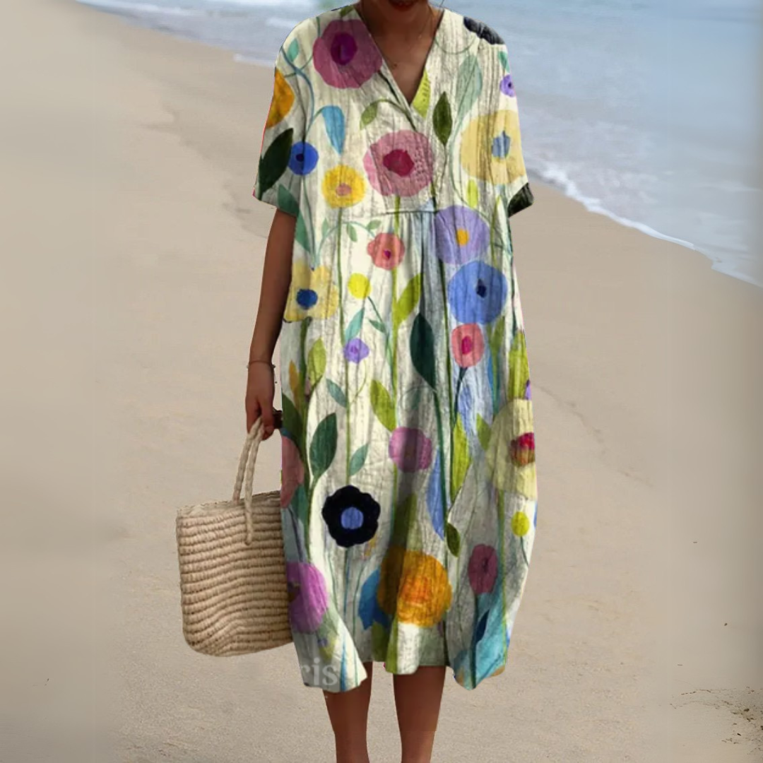 Elegant Floral Dress