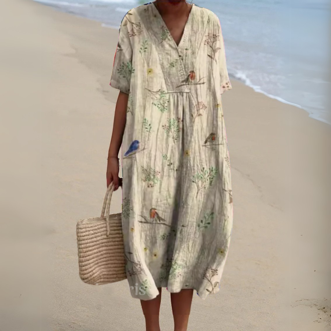 Elegant Floral Dress