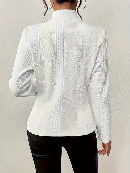 Structured Double-Breasted Blazer
