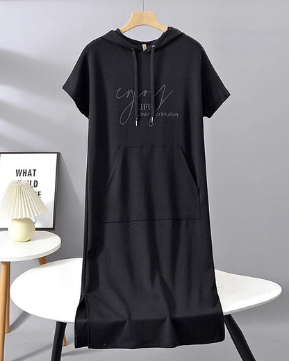 Casual Hoodie Dress