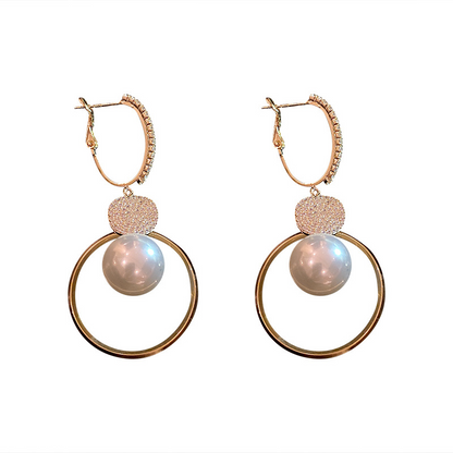 Francesca - Luxury Earrings with Cultured