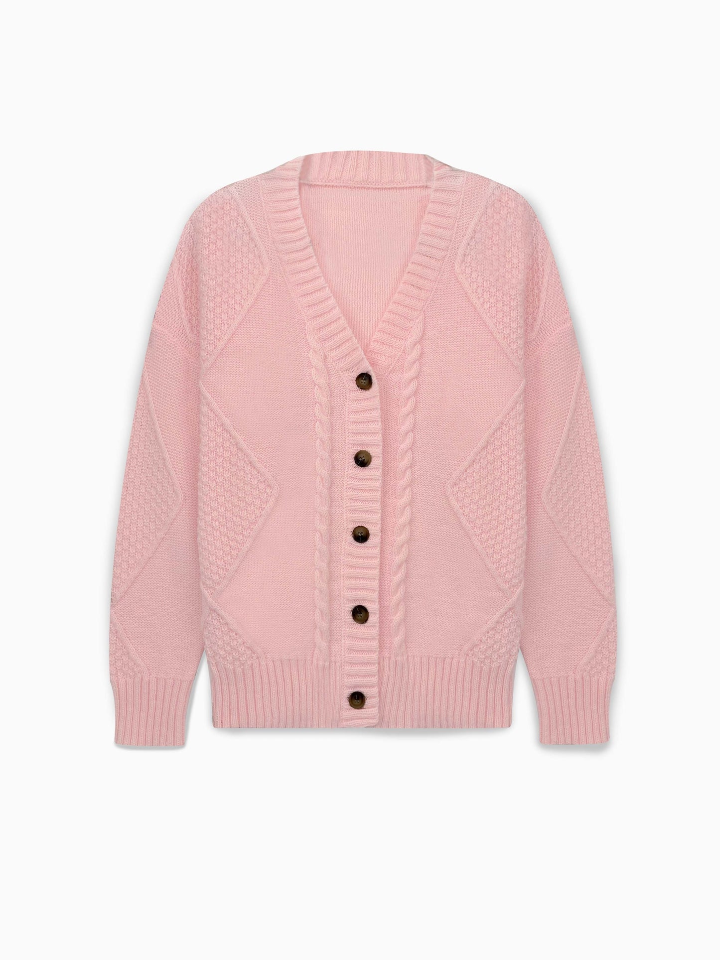 Essential V-Neck Knit Cardigan