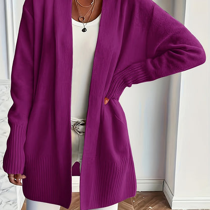 Cozy Knit V-Neck Cardigan