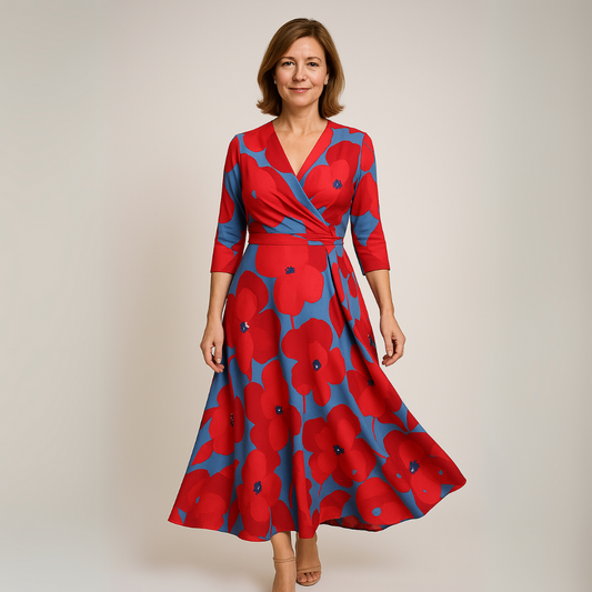 Luxe Floral Dress