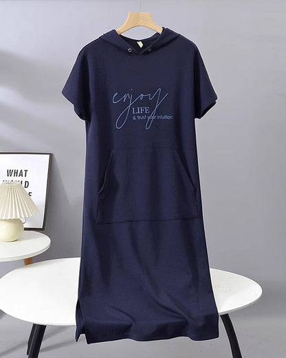 Casual Hoodie Dress