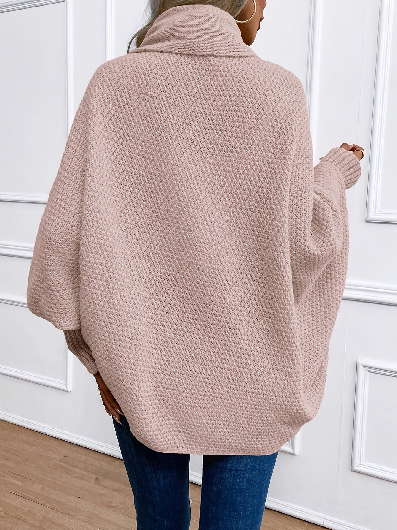 Batwing Sleeve Cardigan Blazer
