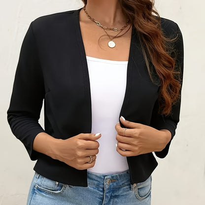 Open Front Cardigan Blazer