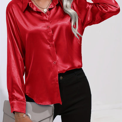 Long Sleeve Lapel Shirt