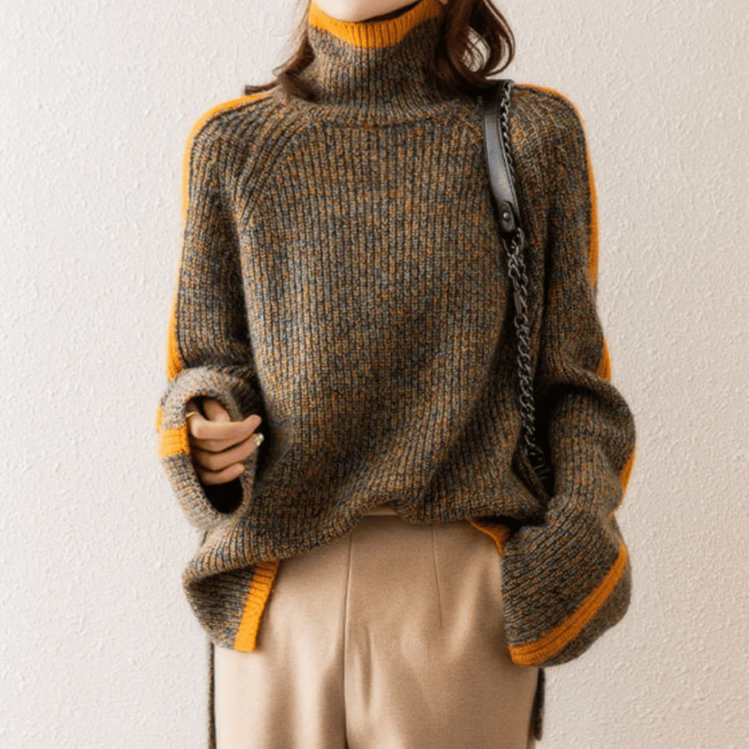 Knitted Turtleneck Jumper