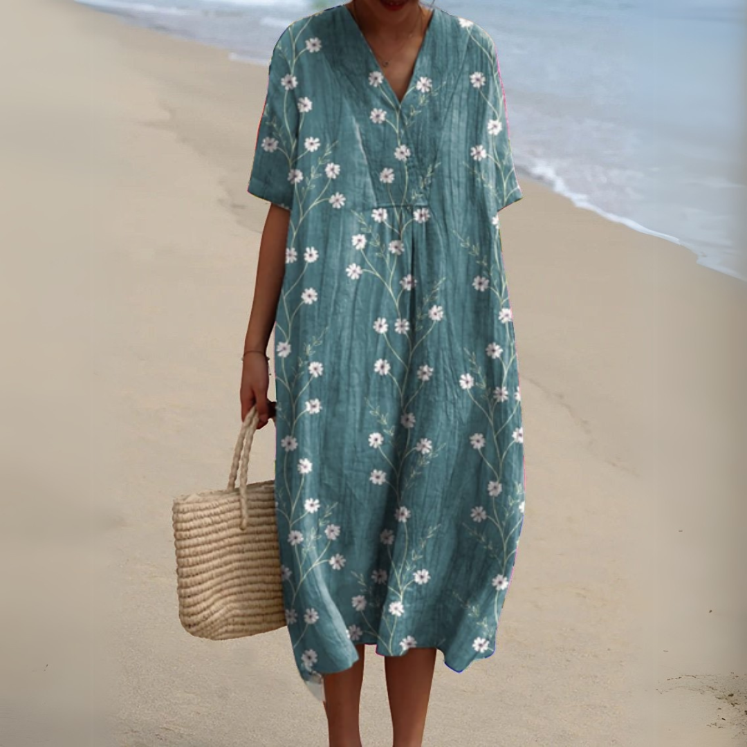 Elegant Floral Dress