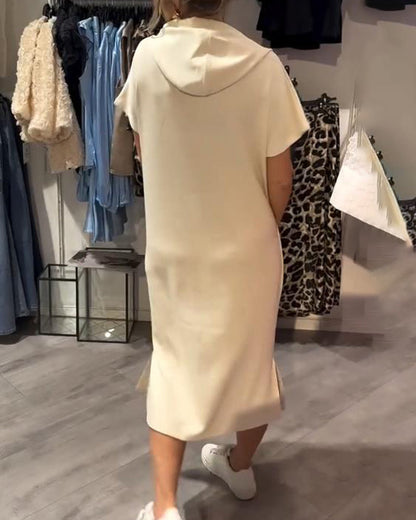 Casual Hoodie Dress