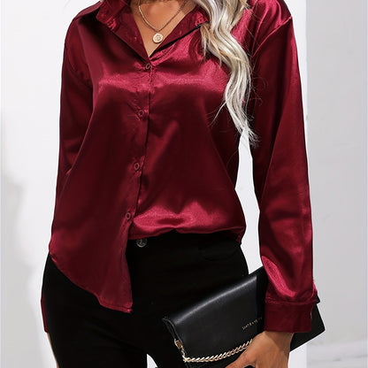 Long Sleeve Lapel Shirt