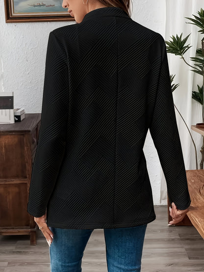 Lightweight Open Front Blazer
