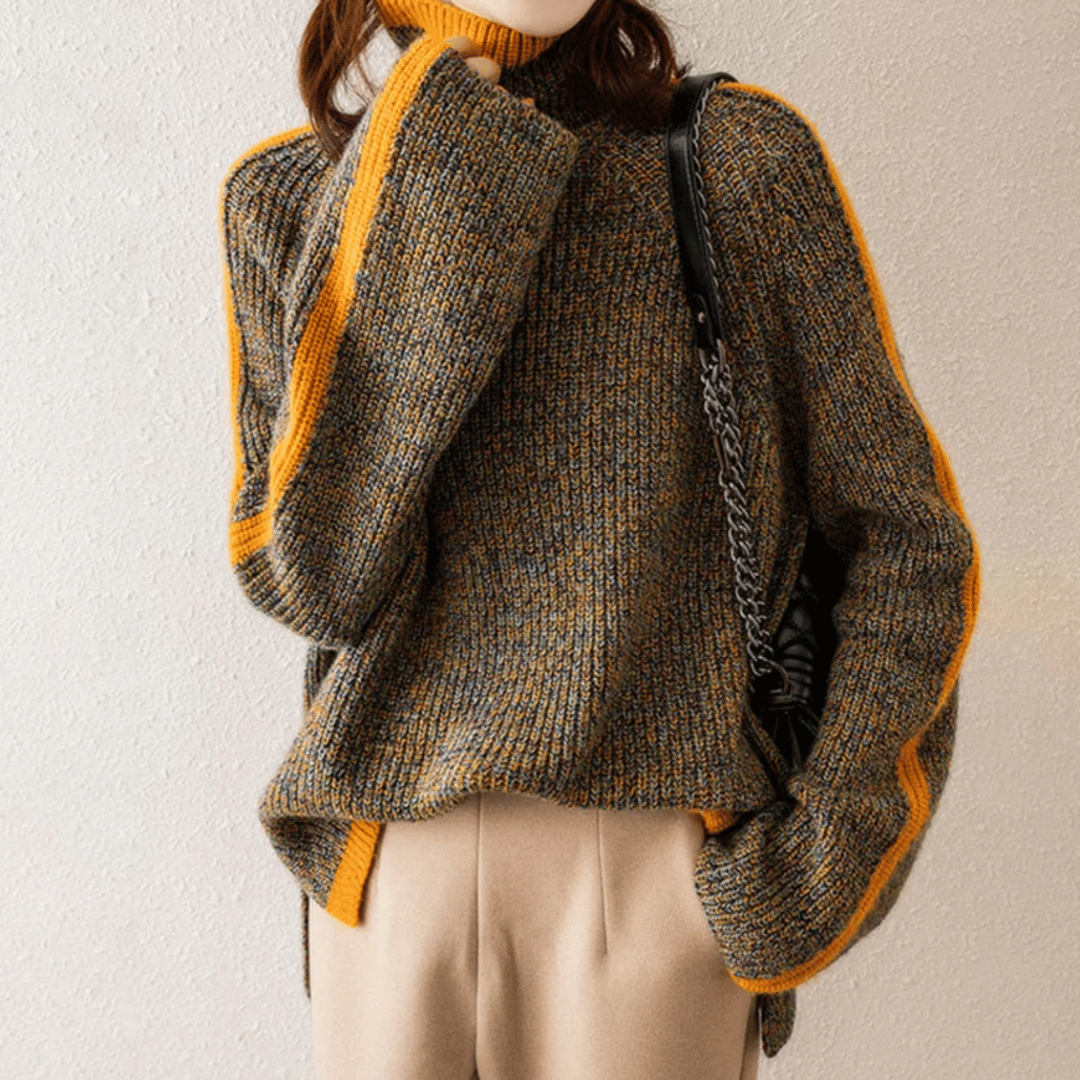 Knitted Turtleneck Jumper