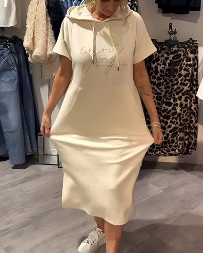 Casual Hoodie Dress