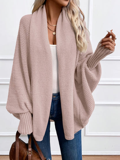 Batwing Sleeve Cardigan Blazer