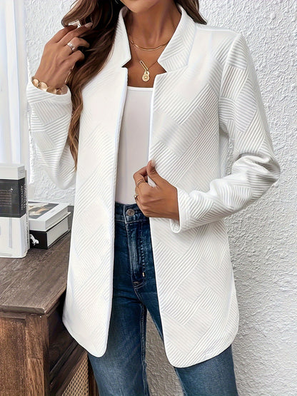 Lightweight Open Front Blazer