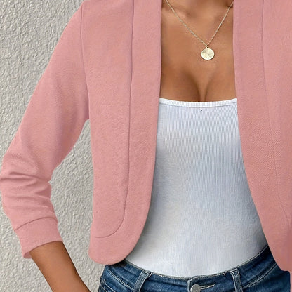 Open Front Work Blazer