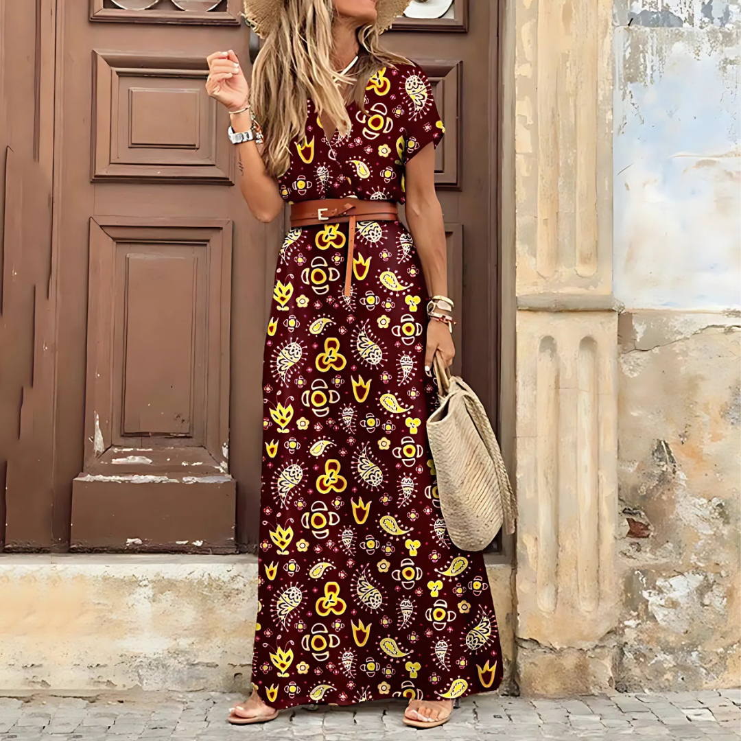 Elegant Bohemian Maxi Dress