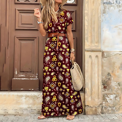 Elegant Bohemian Maxi Dress