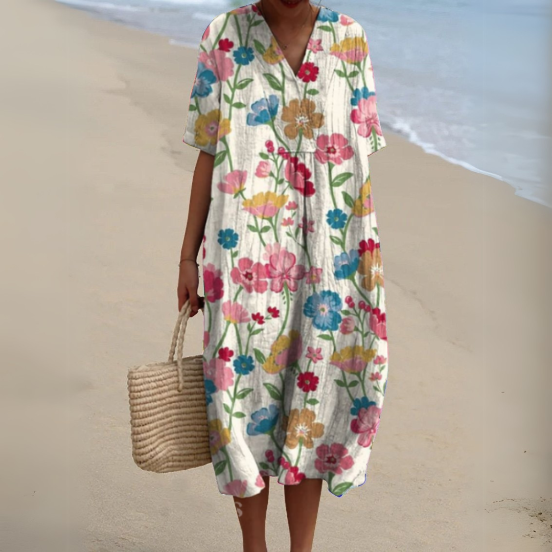 Elegant Floral Dress