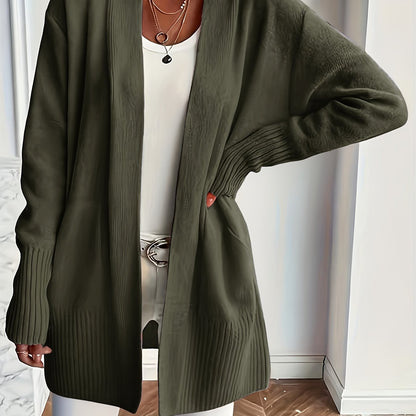 Cozy Knit V-Neck Cardigan