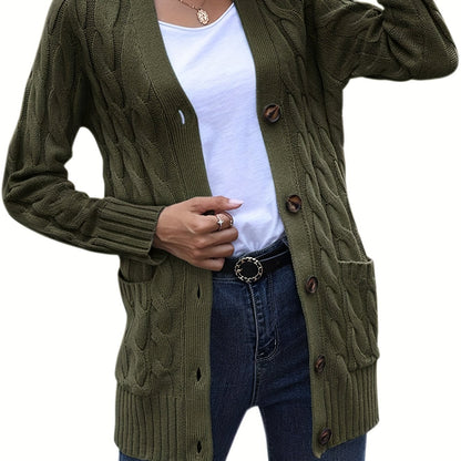 Vintage Cable Stitch Cardigan