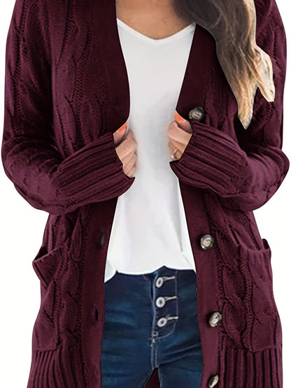 Vintage Cable Stitch Cardigan